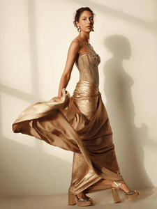 Gilded Gold Gown