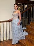 Rubal Abhinav Kakkar in Stardust Corseted Drape Set