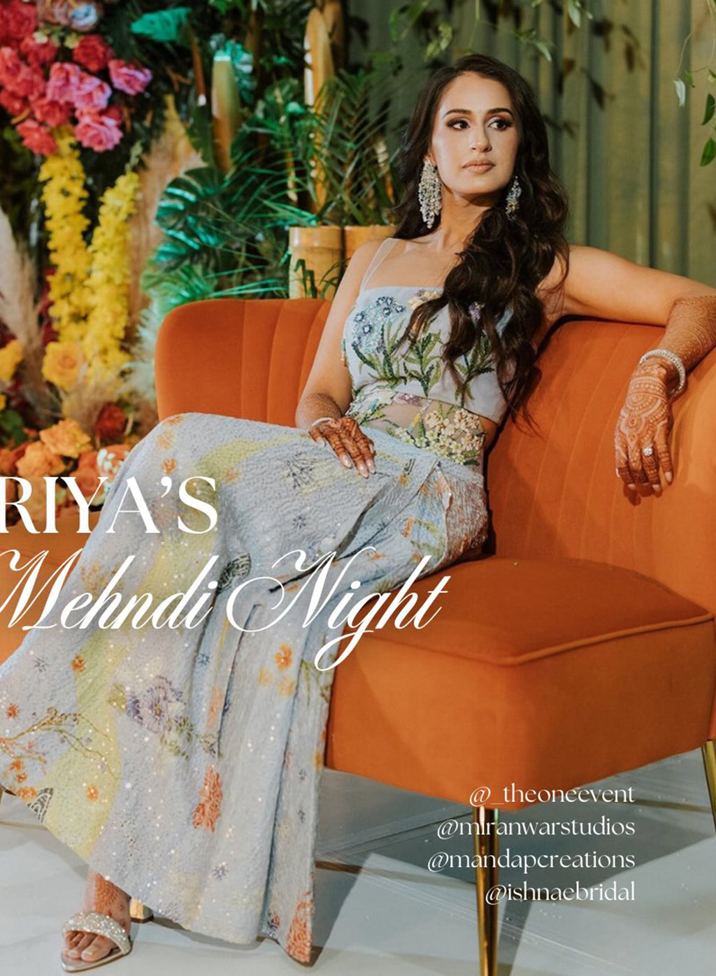 Priya Patel in Cherlook Set