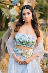 Mykonos- Corseted Belt Drape Set