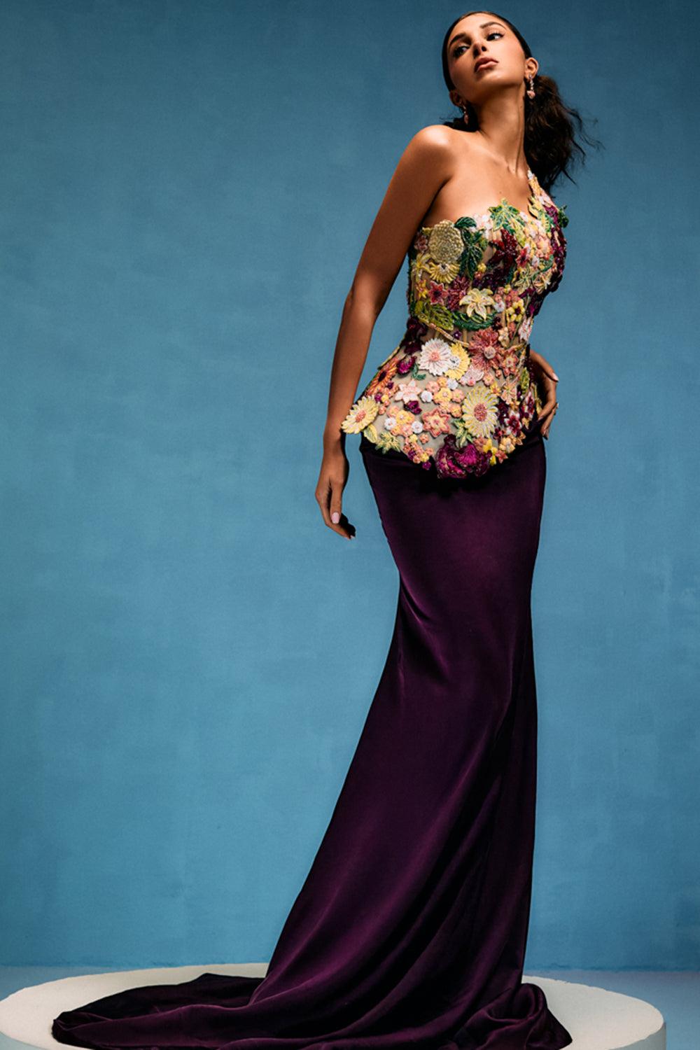 Enchanted Garden Corseted Belt Drape Set