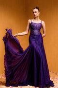 Amethyst Corset Drapped Skirt