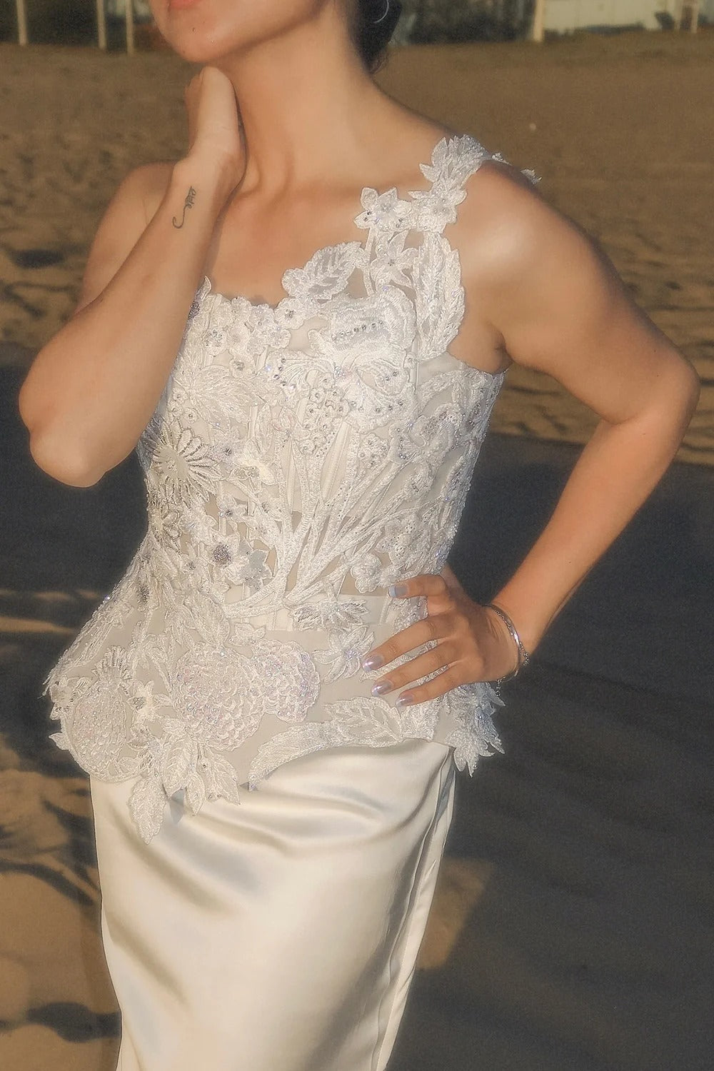 Enchanted Garden Corseted Belt Drape Set