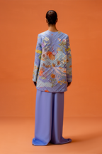 Banana palm Quilted Jacket Set