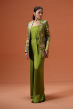 Banana palm Quilted jacket Set