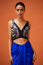 Beaucoup blue butterfly set