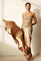 Gilded Gold Gown