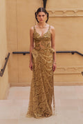 Gold Wave Gown