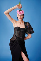 Hour-Glass corset dress and Cropped Jacket