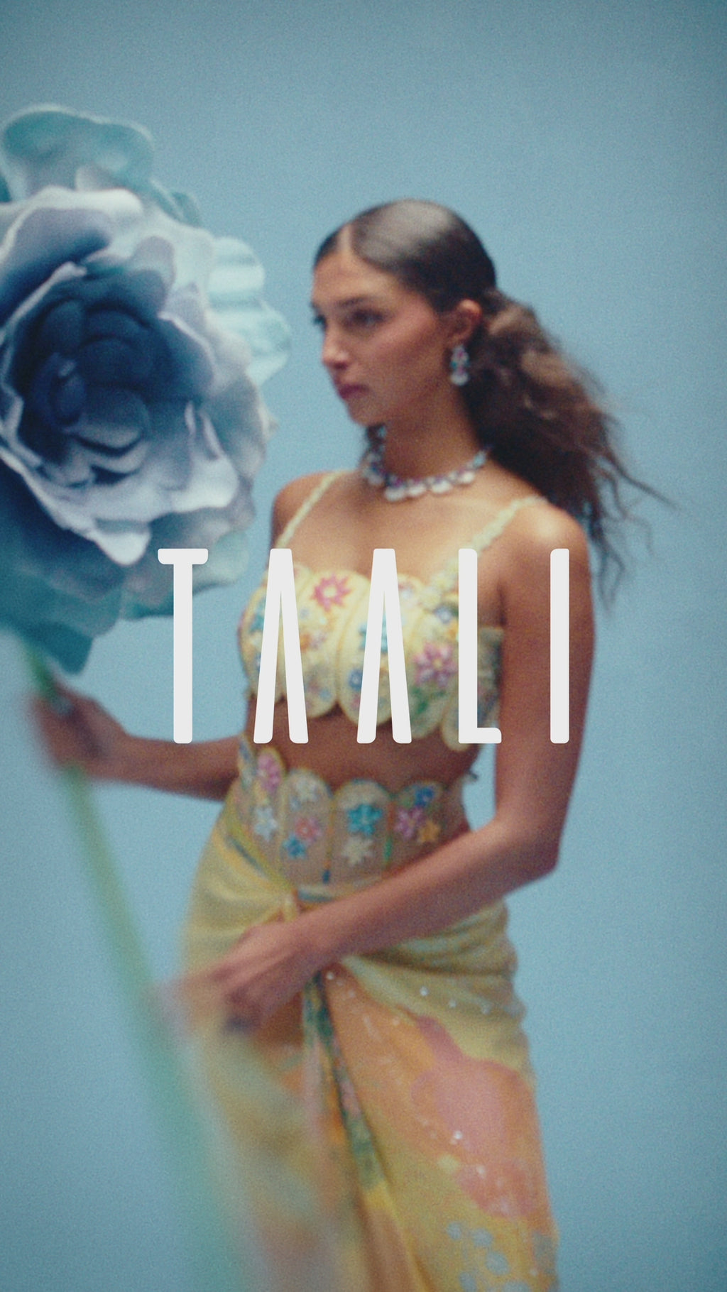 Mimosa Draped Skirt Blouse