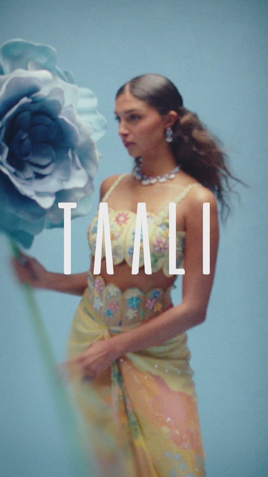 Mimosa Draped Skirt Blouse