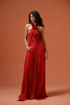 Salsa halter shirt and palazzo set