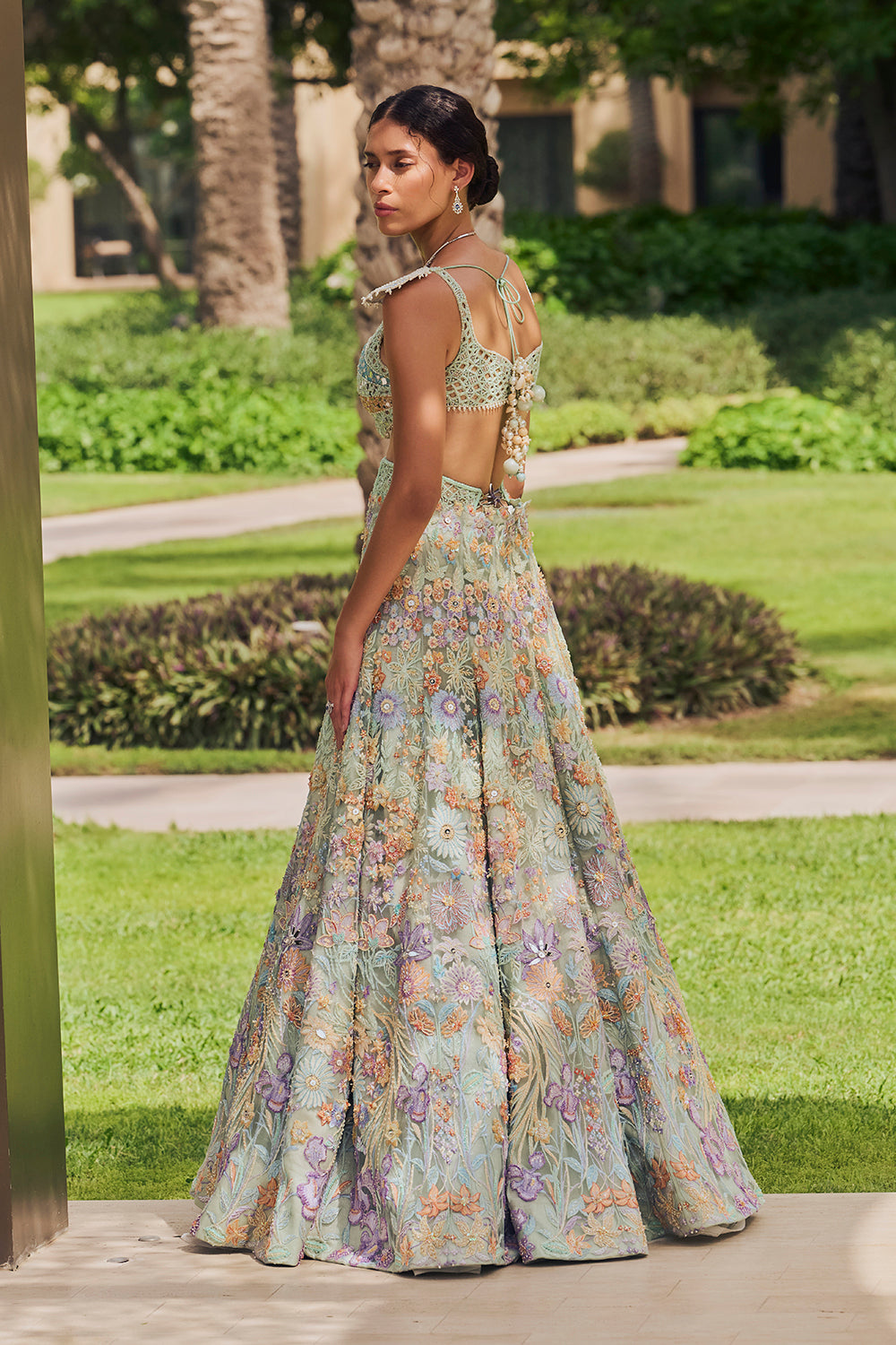 Sea Shell Bloom Lehenga Set