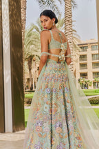 Sea Shell Bloom Lehenga Set