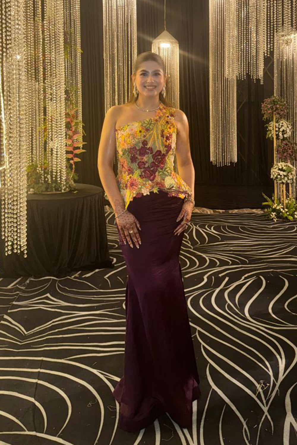 Enchanted Garden Corseted Belt Drape Set