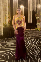 Enchanted Garden Corseted Belt Drape Set