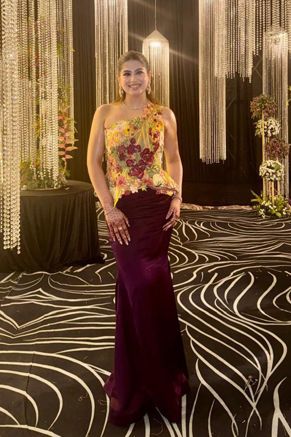 Enchanted Garden Corseted Belt Drape Set