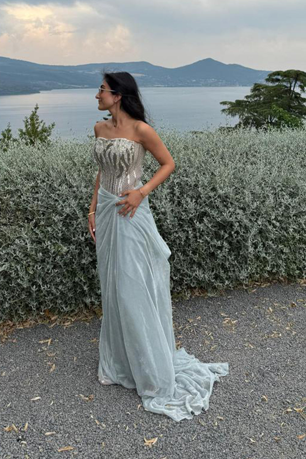 Gilded Silver Gown Set
